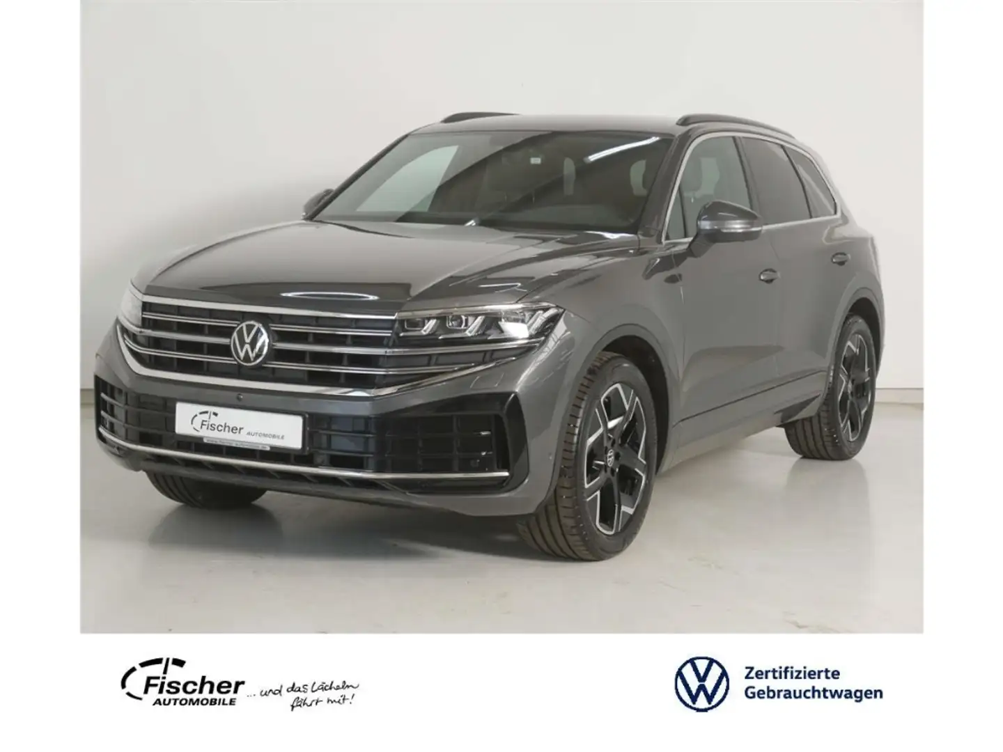 Volkswagen Touareg 3.0 TDI V6 4Motion Elegance DSG AHK/StHz Grijs - 1