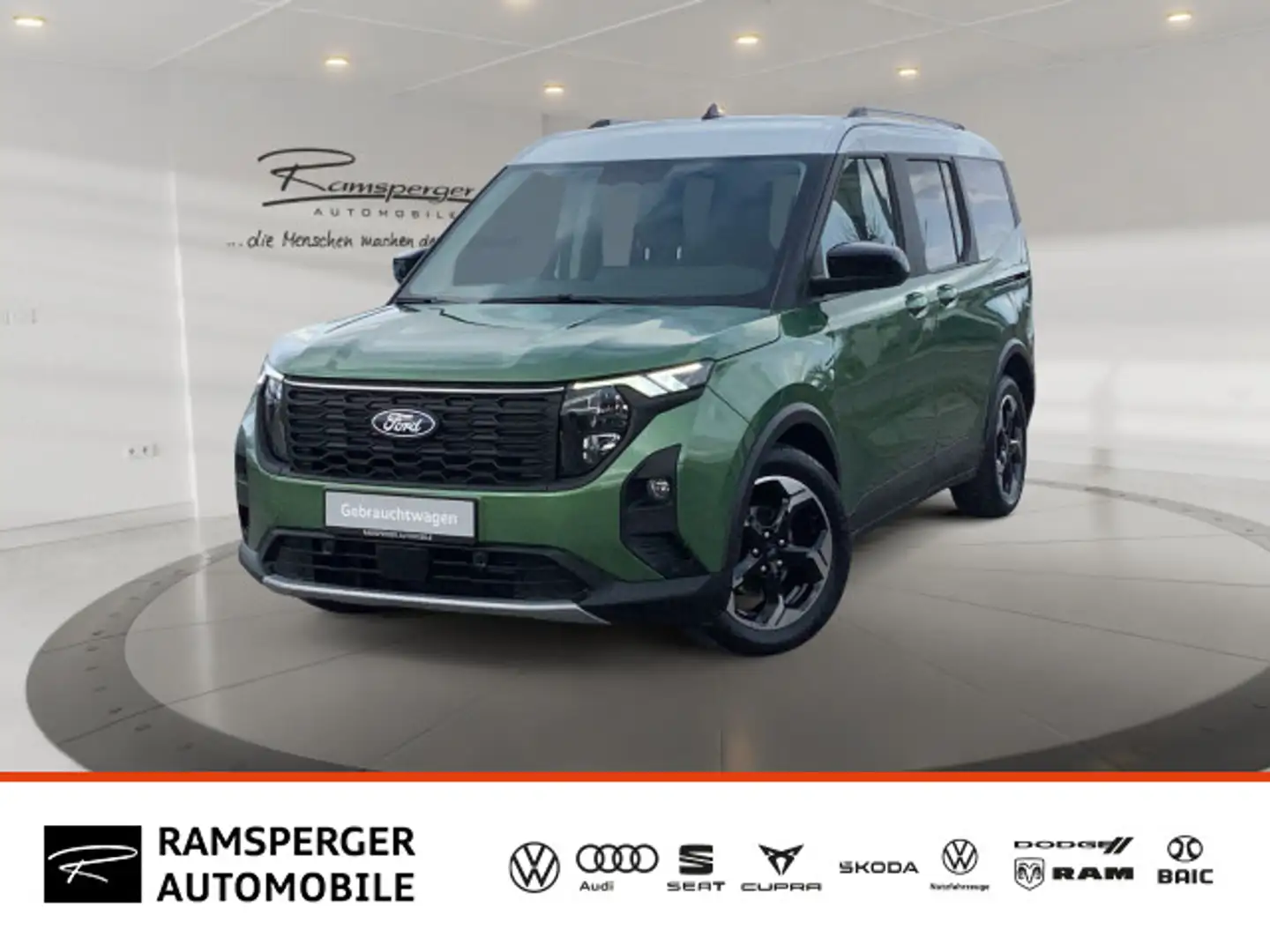 Ford Tourneo Courier 1.0 EcoBoost Active AHK Navi Kam Vert - 1