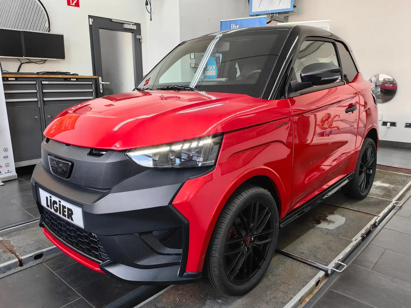Ligier JS 50 Ultimate*Klima*CAM*RFK*S.Phone-Lader*LED*DAB*BT*FS Rot - 2