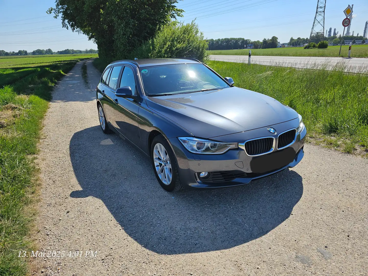 BMW 328 328i Touring Aut. Sport Line Gris - 1