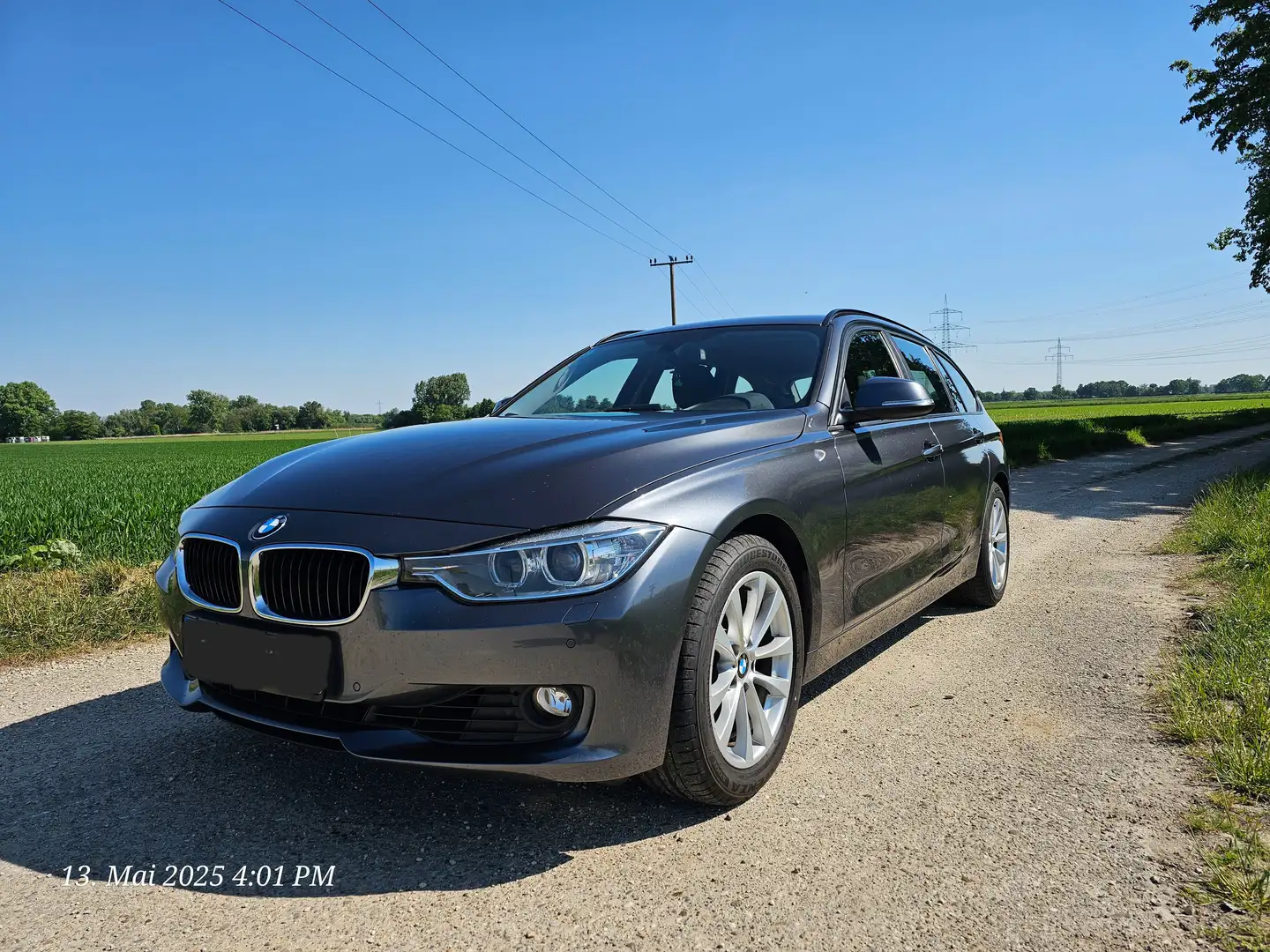 BMW 328 328i Touring Aut. Sport Line Gris - 2