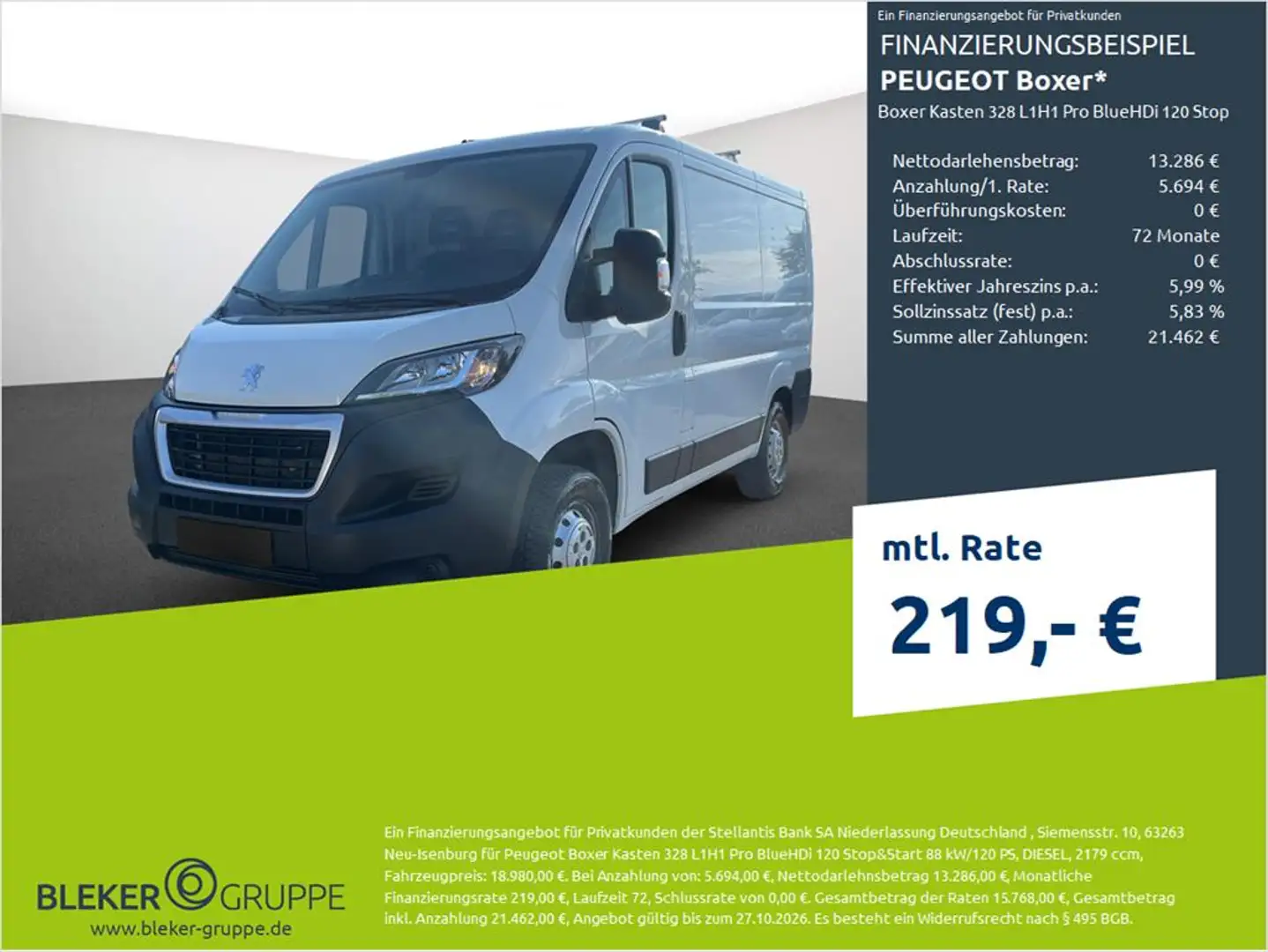 Peugeot Boxer Wit - 1