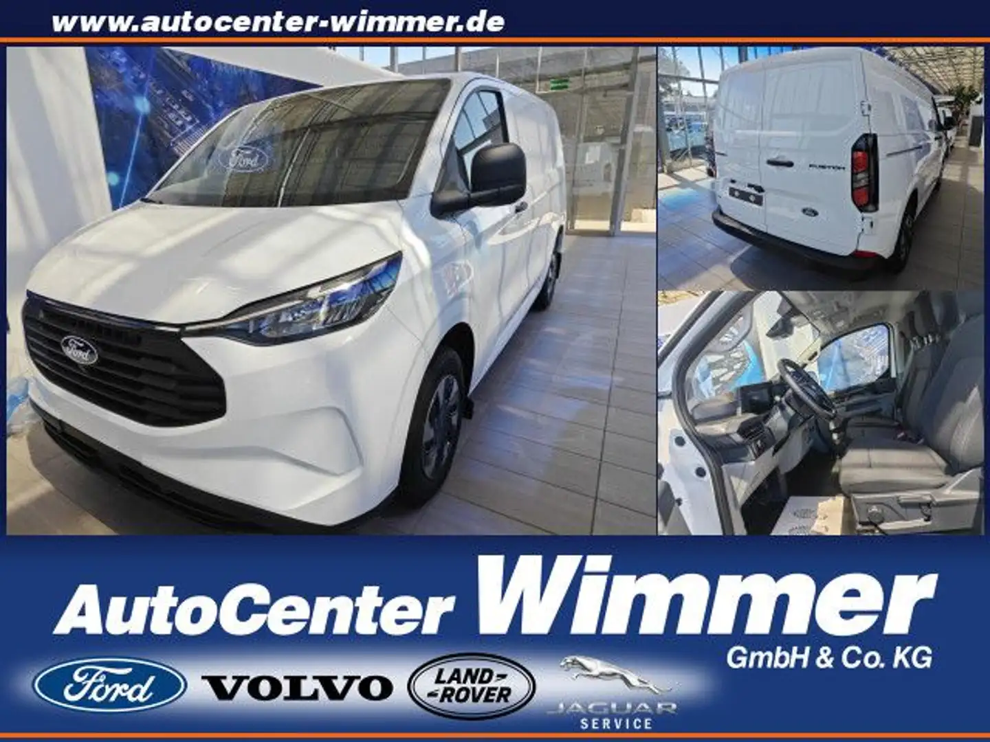 Ford Transit Custom Kasten Trend PHEV Weiß - 1