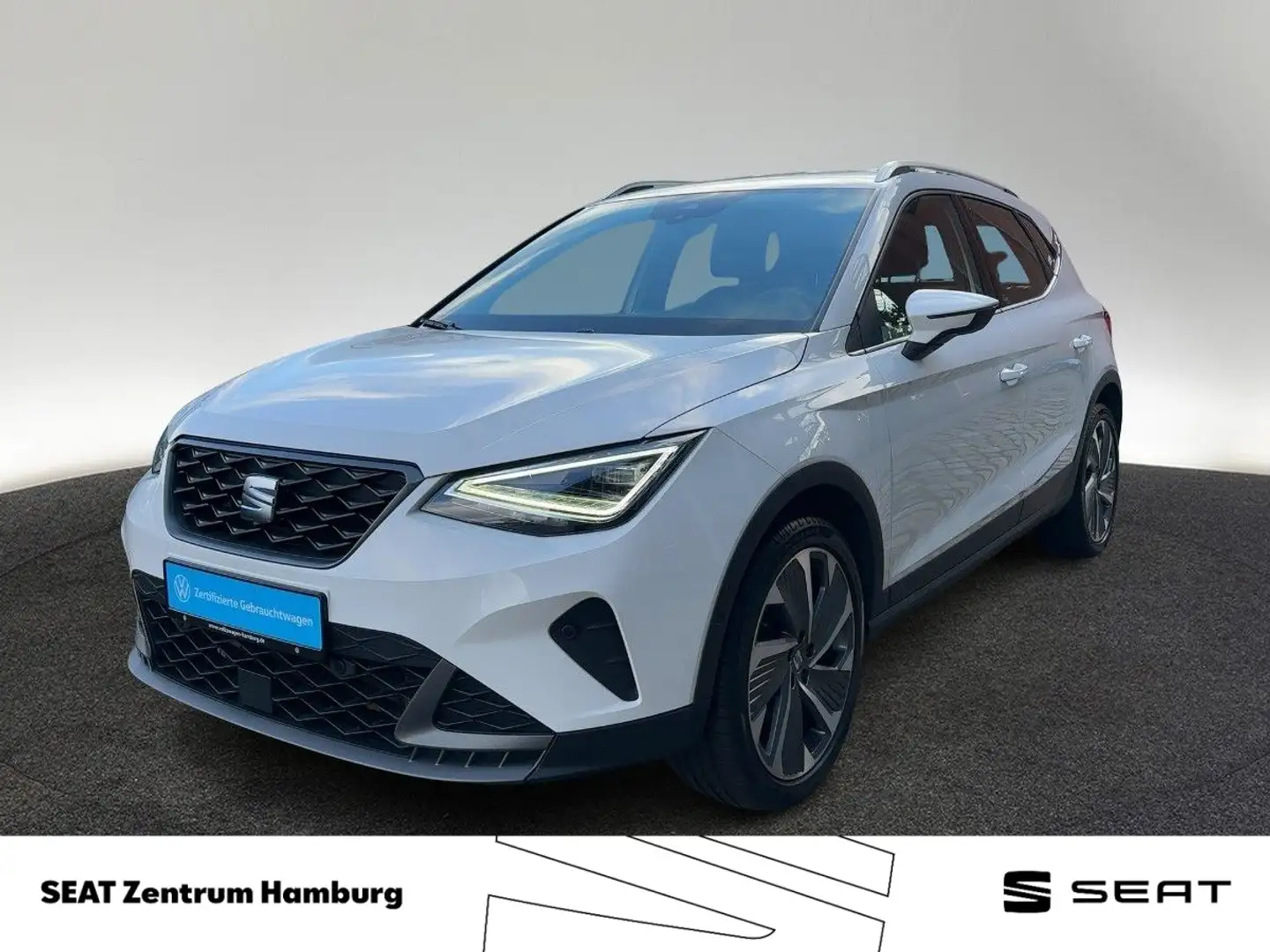 SEAT Arona 1.5 TSI FR DSG Kamera Navi Sitzhzg CarPlay Weiß - 1