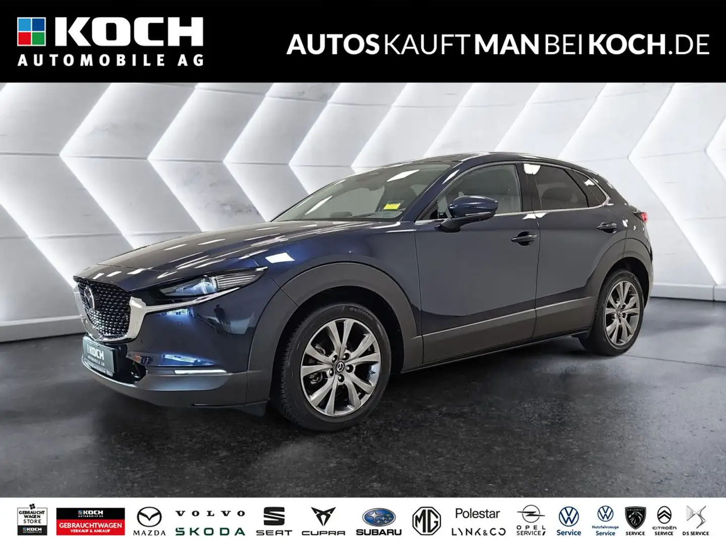 Mazda CX-30 2.0 e-SKYACTIV X  Exclusive AT Navi ACC Blau - 1