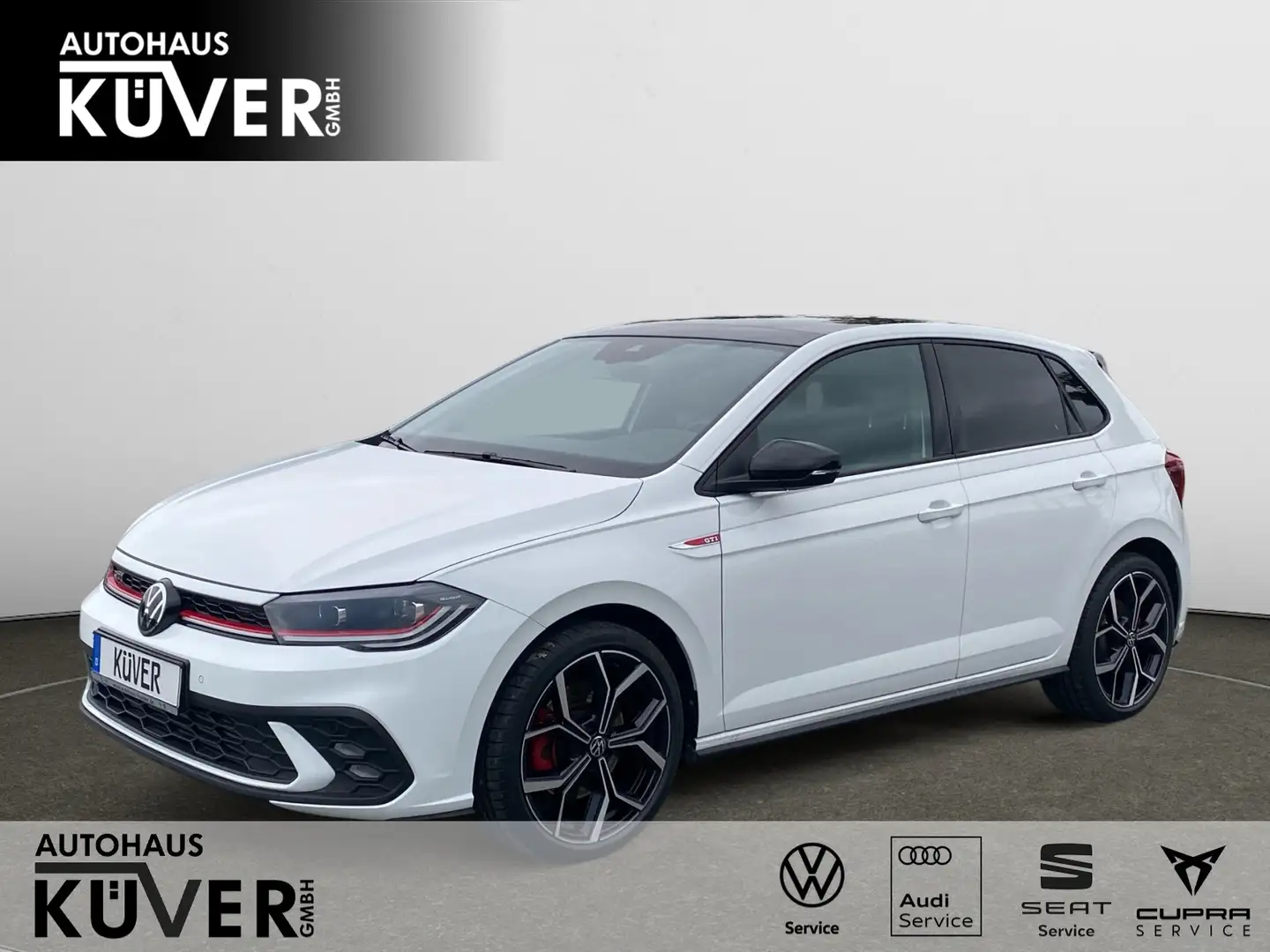 Volkswagen Polo GTI 2,0 TSI DSG Navi+ACC+Pano+IQ+18´´ Weiß - 1