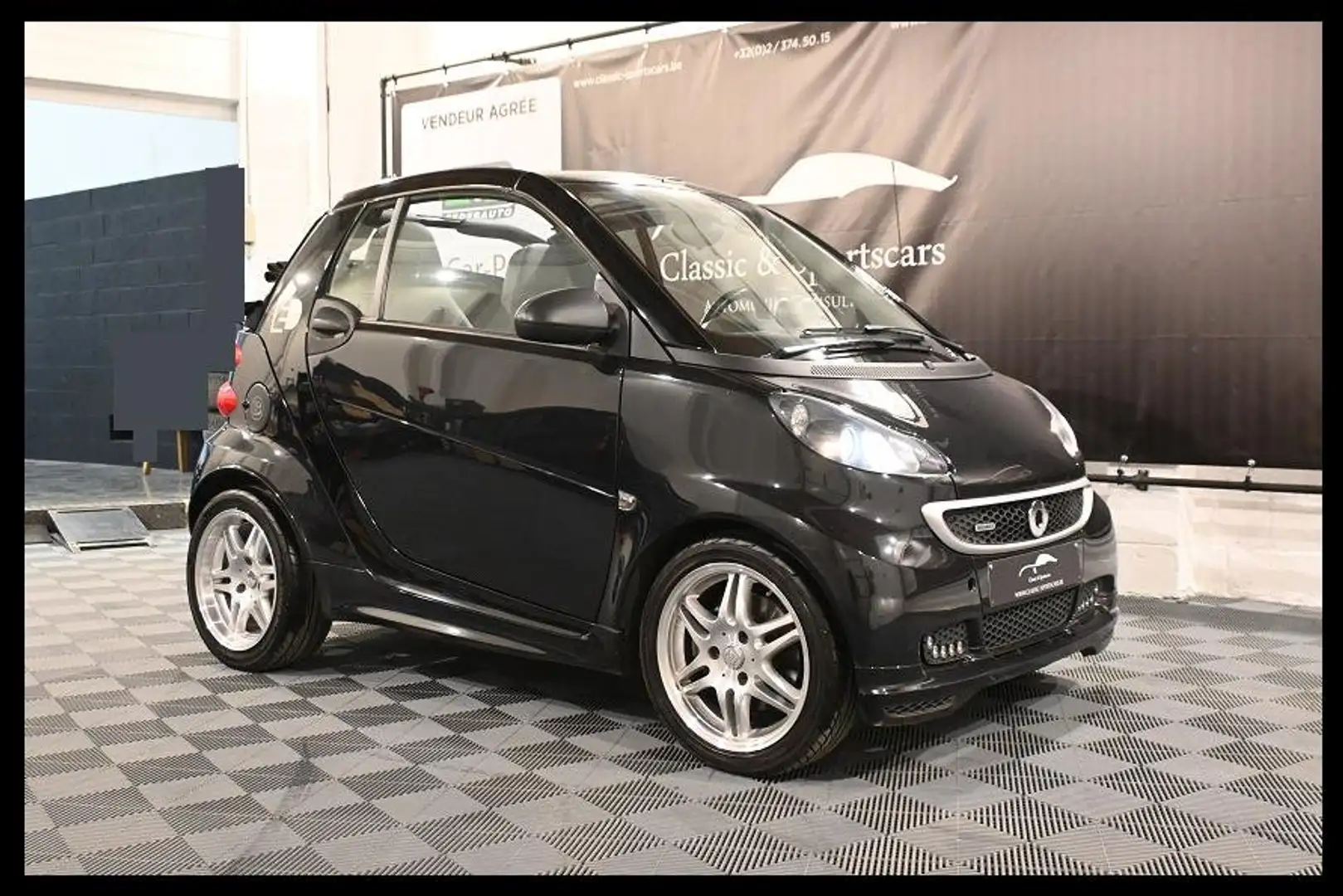 smart brabus CABRIOLET 17.6 kWh Electric Drive / FULL OPTIONS Negro - 1