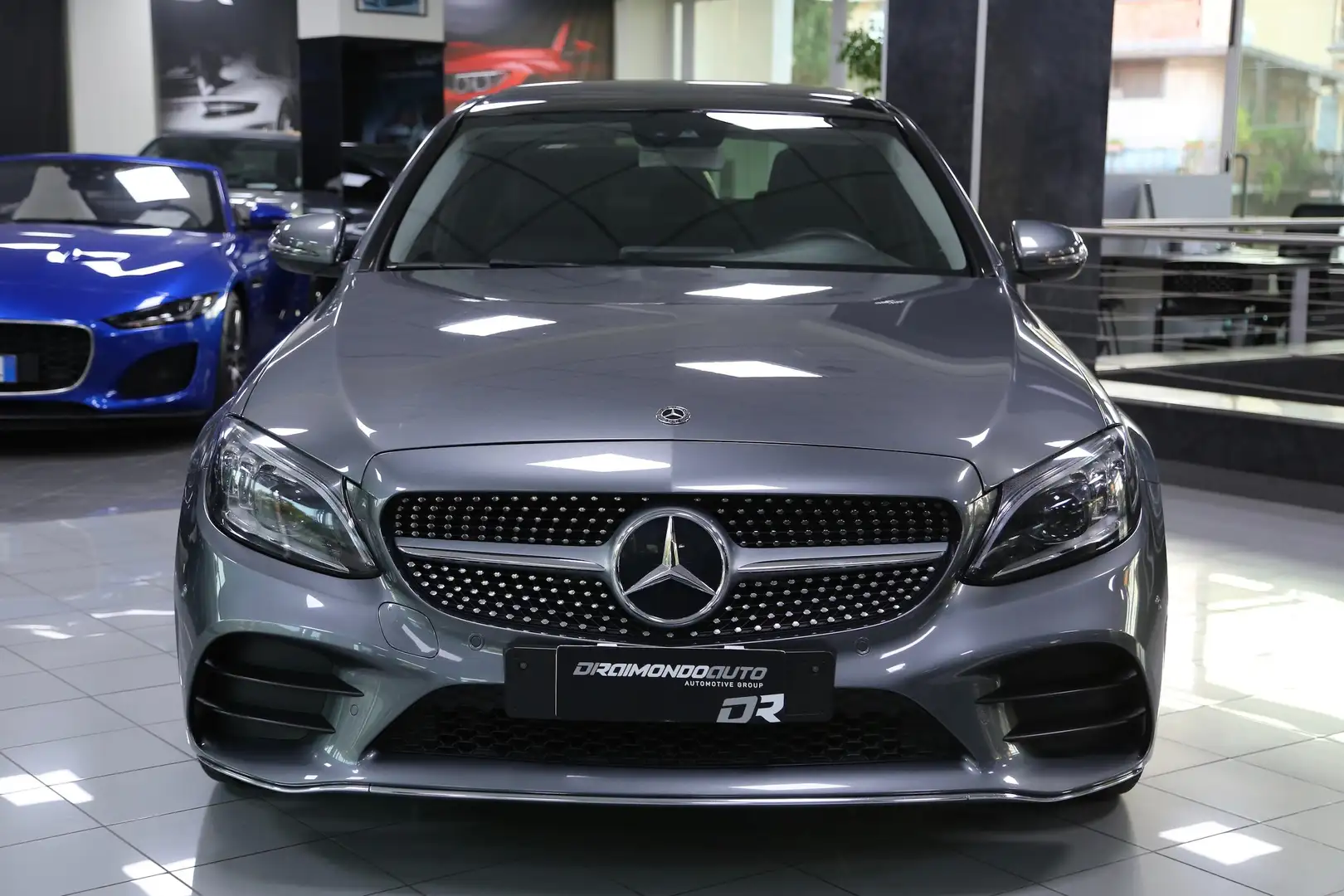 Mercedes-Benz C 220 d Premium AMG auto Grigio - 2