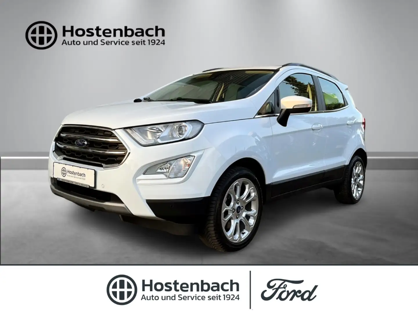 Ford EcoSport Titanium 125PS LED Winter Paket RFK Totwinkelassis Weiß - 1