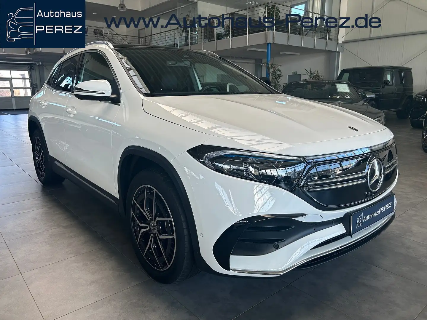 Mercedes-Benz EQA 250 AMG PANORAMA-BURMESTER-KAMERA-MBUX-AMBI Blanco - 1