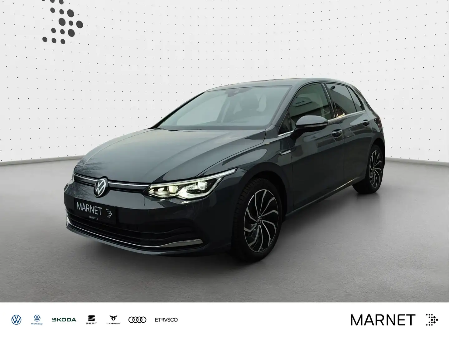 Volkswagen Golf VIII 2.0 TDI Style Navi*StHzg*IQ-Light*Head Grigio - 1