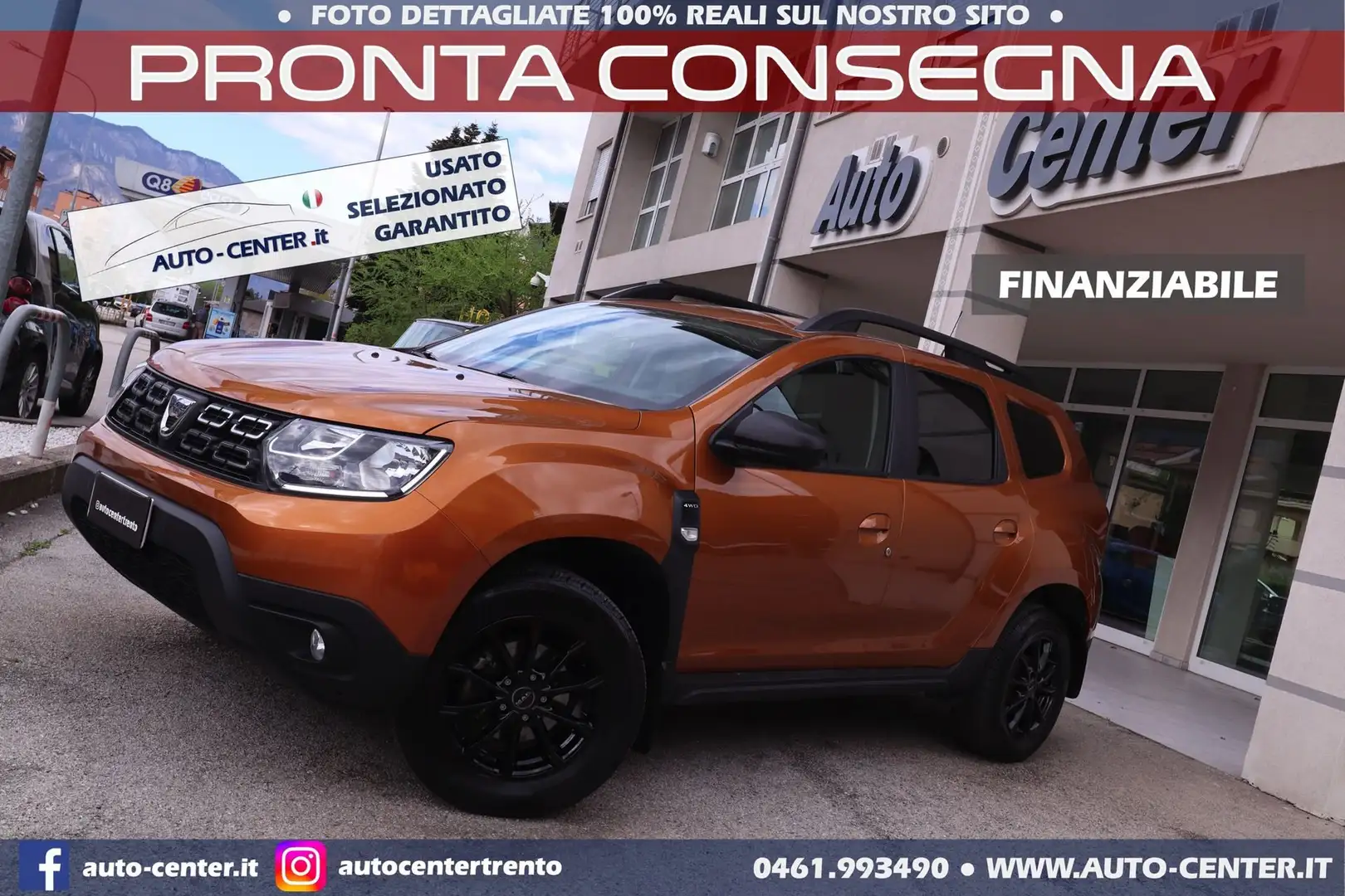 Dacia Duster 1.6 SCe 4x4 MANUALE 115CV *IN ARRIVO Arancione - 1