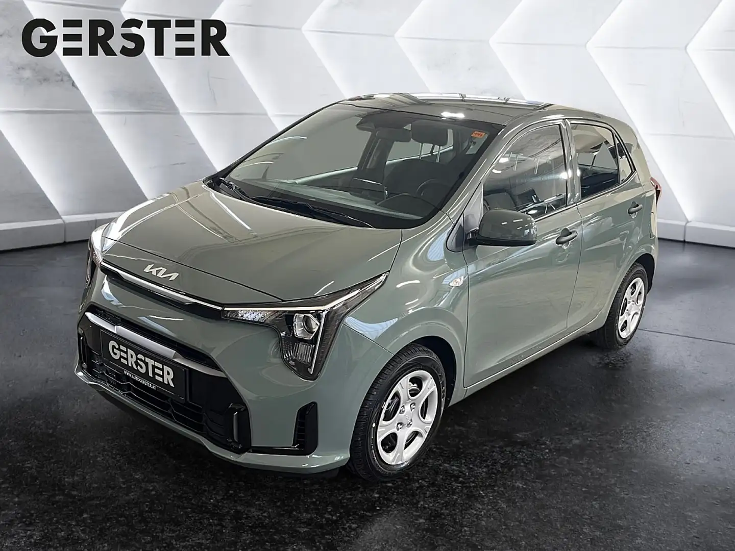 Kia Picanto 1,0 GDI Titan 5 Stz. Grün - 1