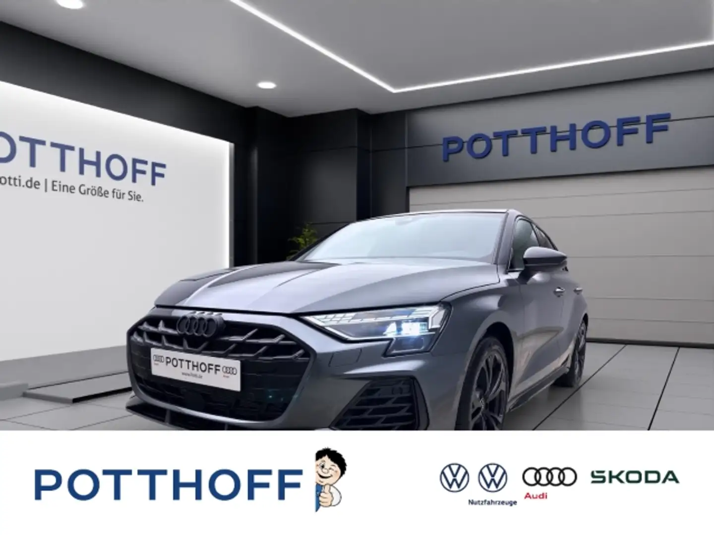 Audi S3 Sportback TFSI ❗️SOFORT VERFÜGBAR🚀 Grau - 1