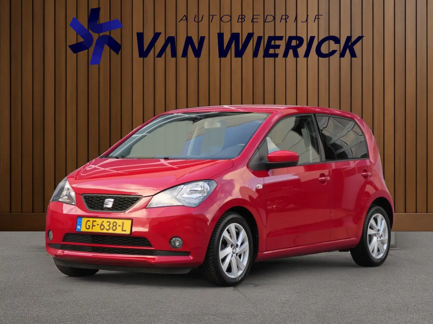 SEAT Mii 1.0 Sport Dynamic 5-Deurs | 15 Inch | Stoelverwarm Rood - 1