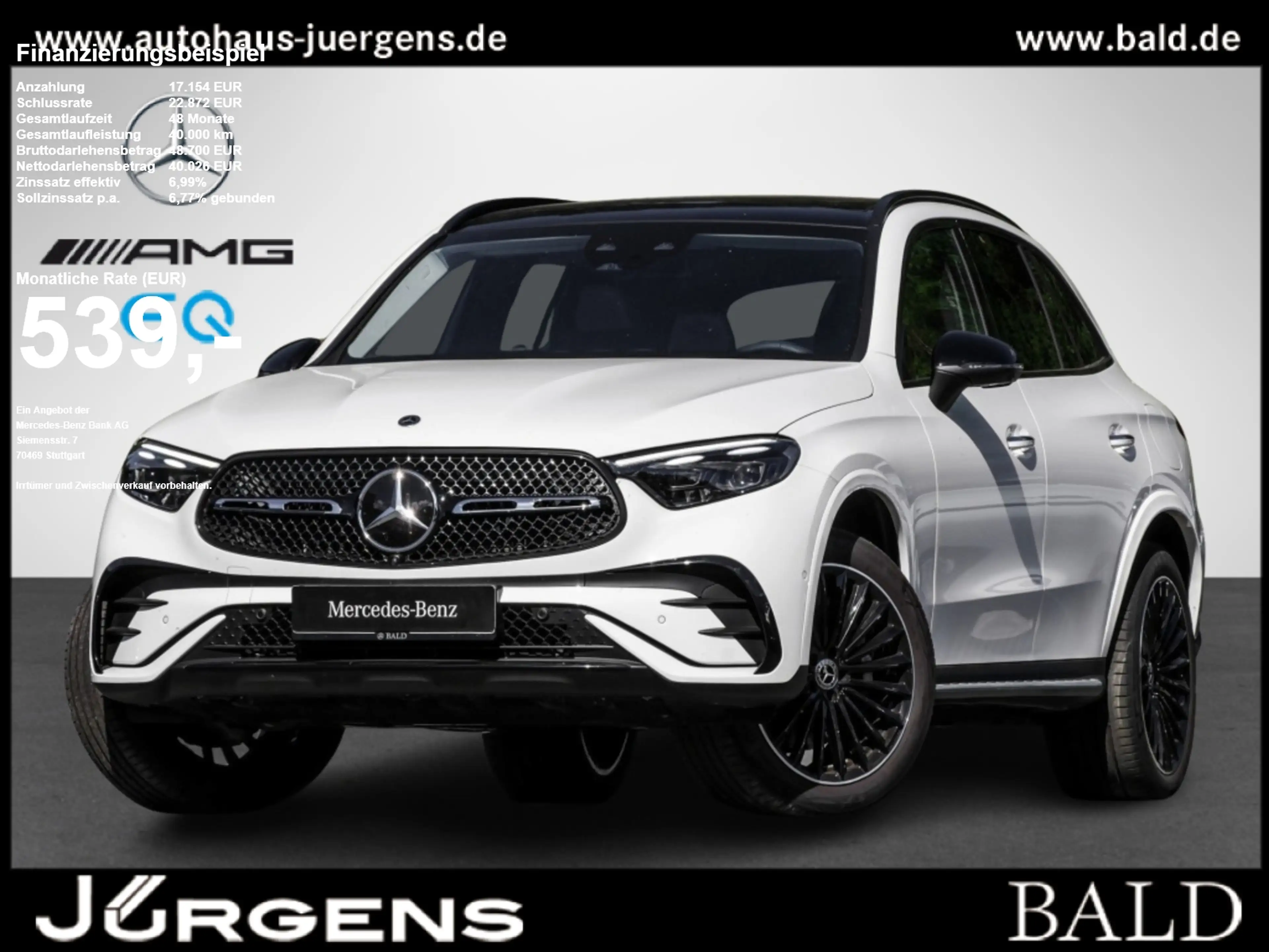 Mercedes-Benz GLC 300 de 4M AMG-Sport/Pano/AHK/Burm/DIGITAL/