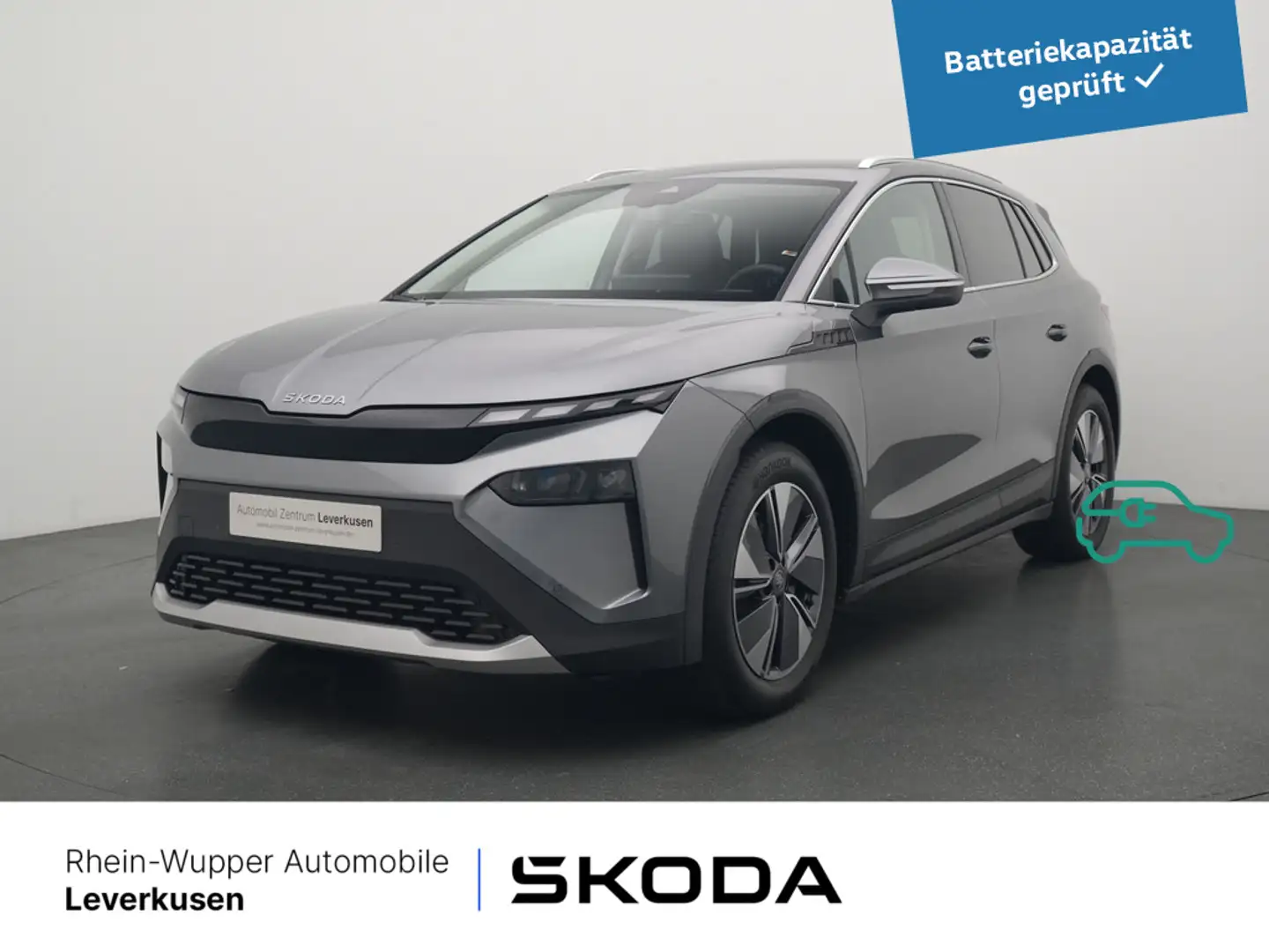 Skoda Elroq 85 Loft AHK ACC LED KAM SHZ KLIMA NAVI Gris - 1