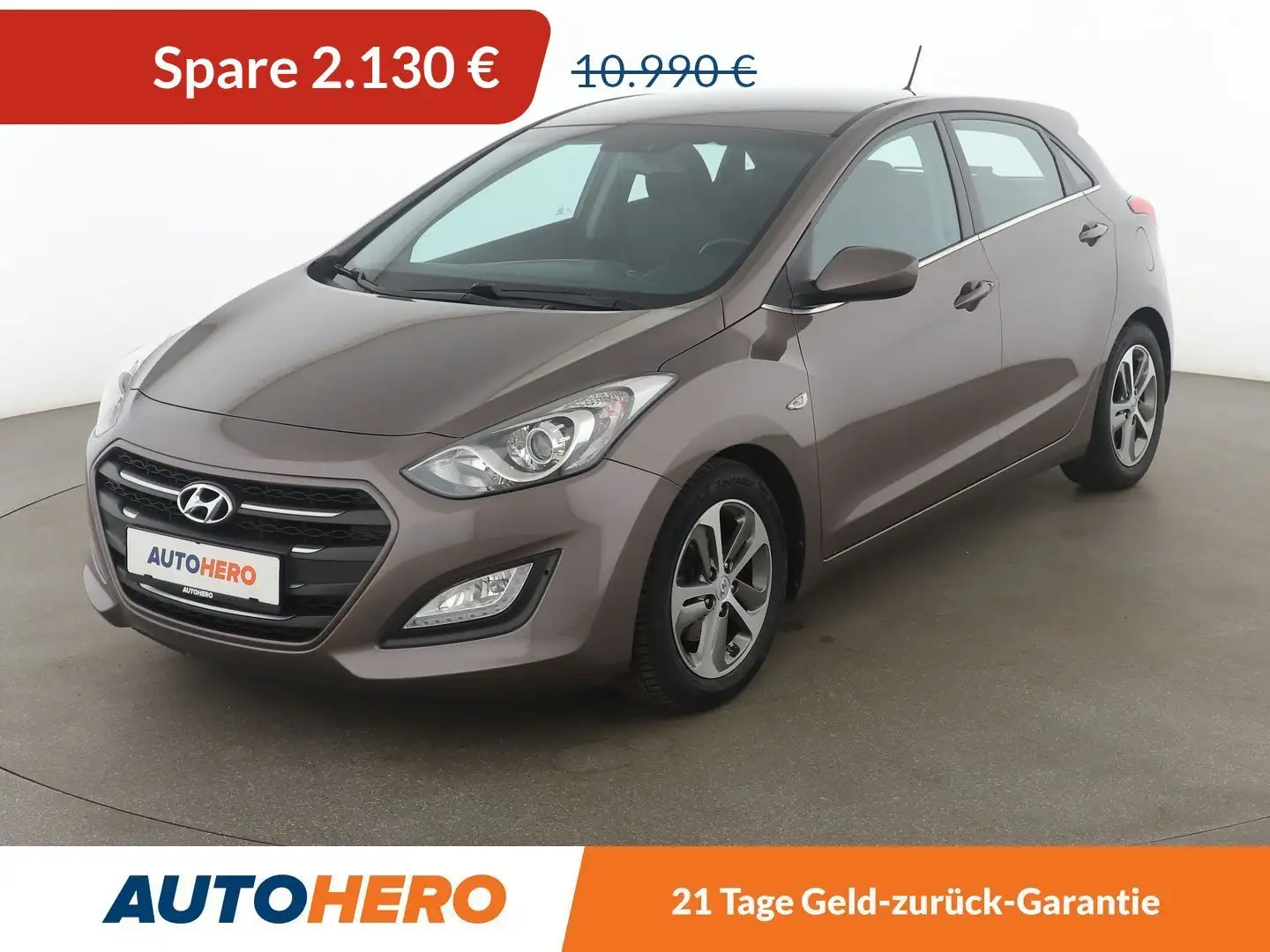 Hyundai i30 1.4 Trend blue*TEMPO*PDC*SHZ*KLIMA*GARANTIE* Marrone - 1