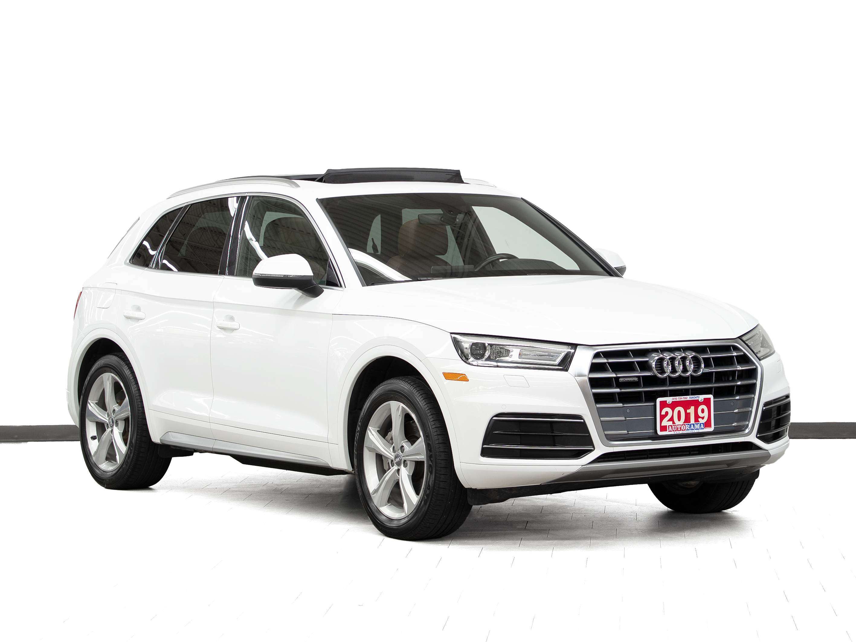 2019 Audi Q5 PROGRESSIV AWD | Nav | Leather | Panoroof | BSM