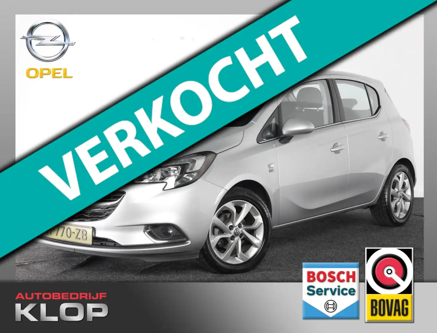 Opel Corsa 1.4 120 Jaar Edition | Achteruitrijcamera | Grijs - 1