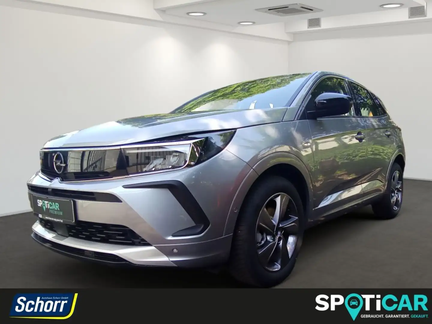 Opel Grandland 1.2 DI Enjoy Argent - 1