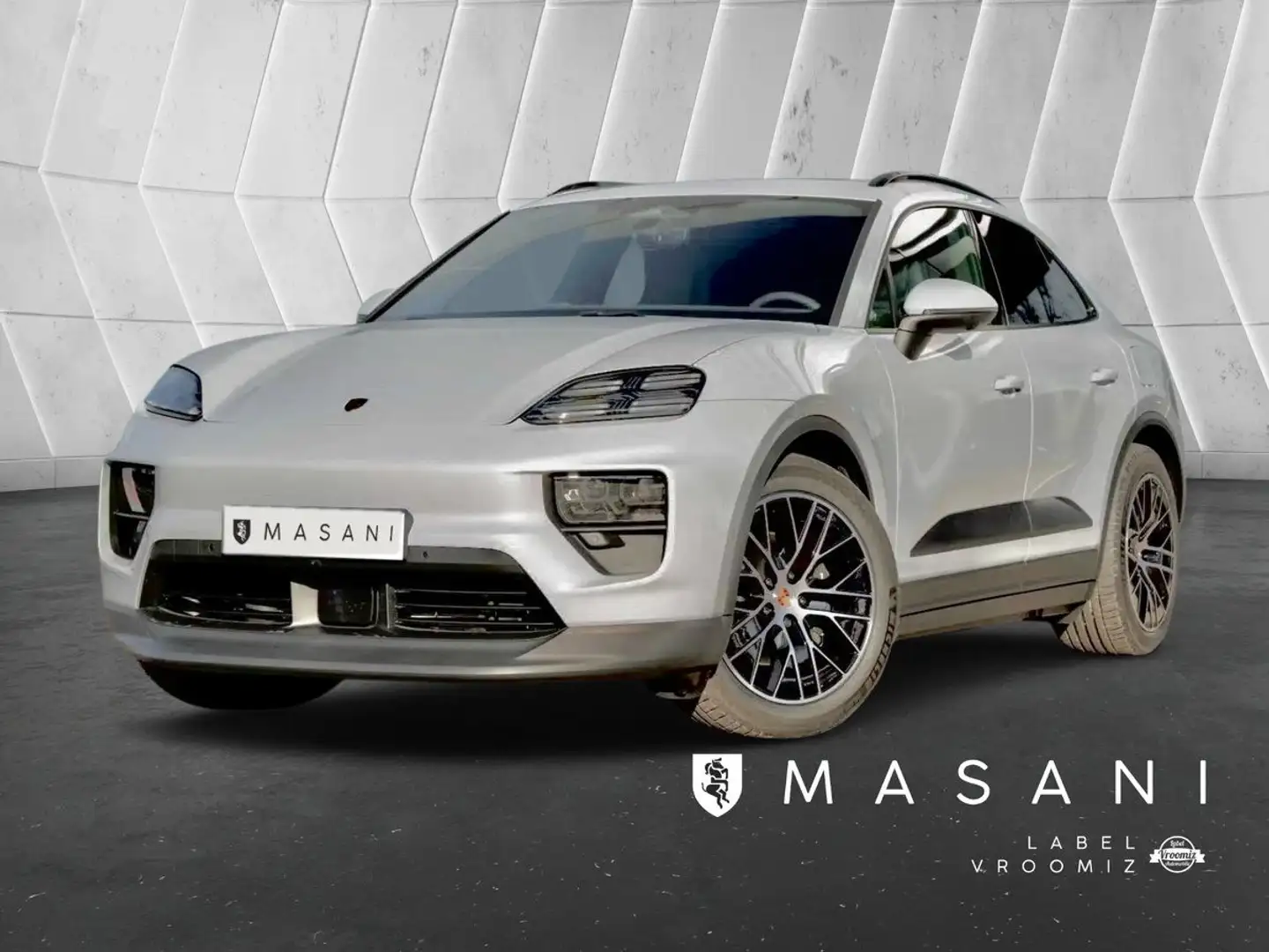 Porsche Macan electrique 627km wltp siege matrix attelage Gris - 1