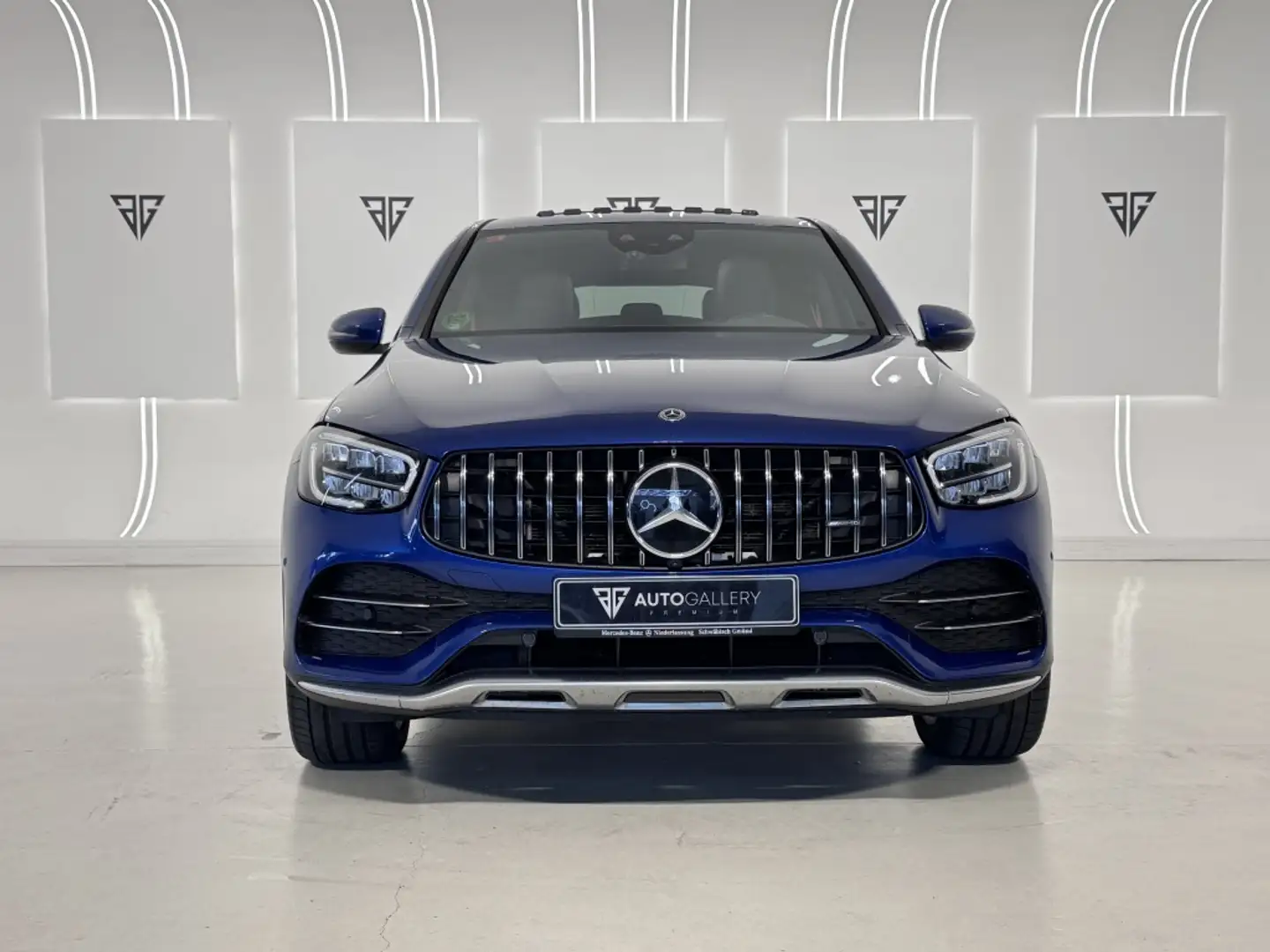 Mercedes-Benz GLC 43 AMG Coupé 4Matic Speedshift TCT 9G Azul - 2