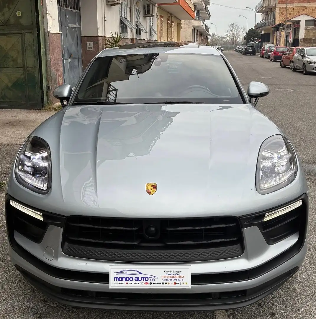 Porsche Macan 2.0  265 CV AUTO SPORT  UFFICIALE ITALIANA Argento - 2
