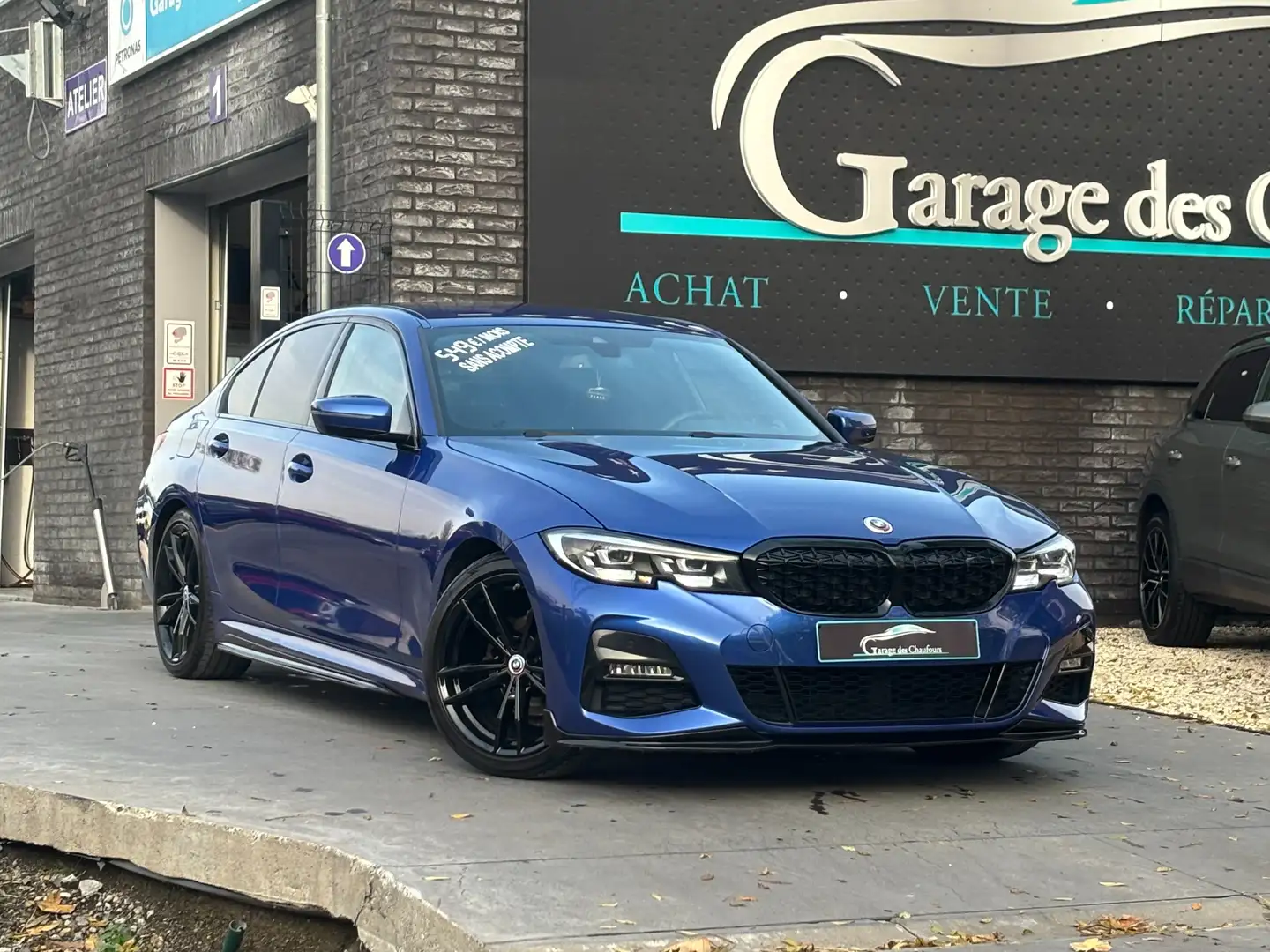 BMW 318 dA - ! Pack M ! - CarPlay - Camera - JA 19' - Eu6d Bleu - 2