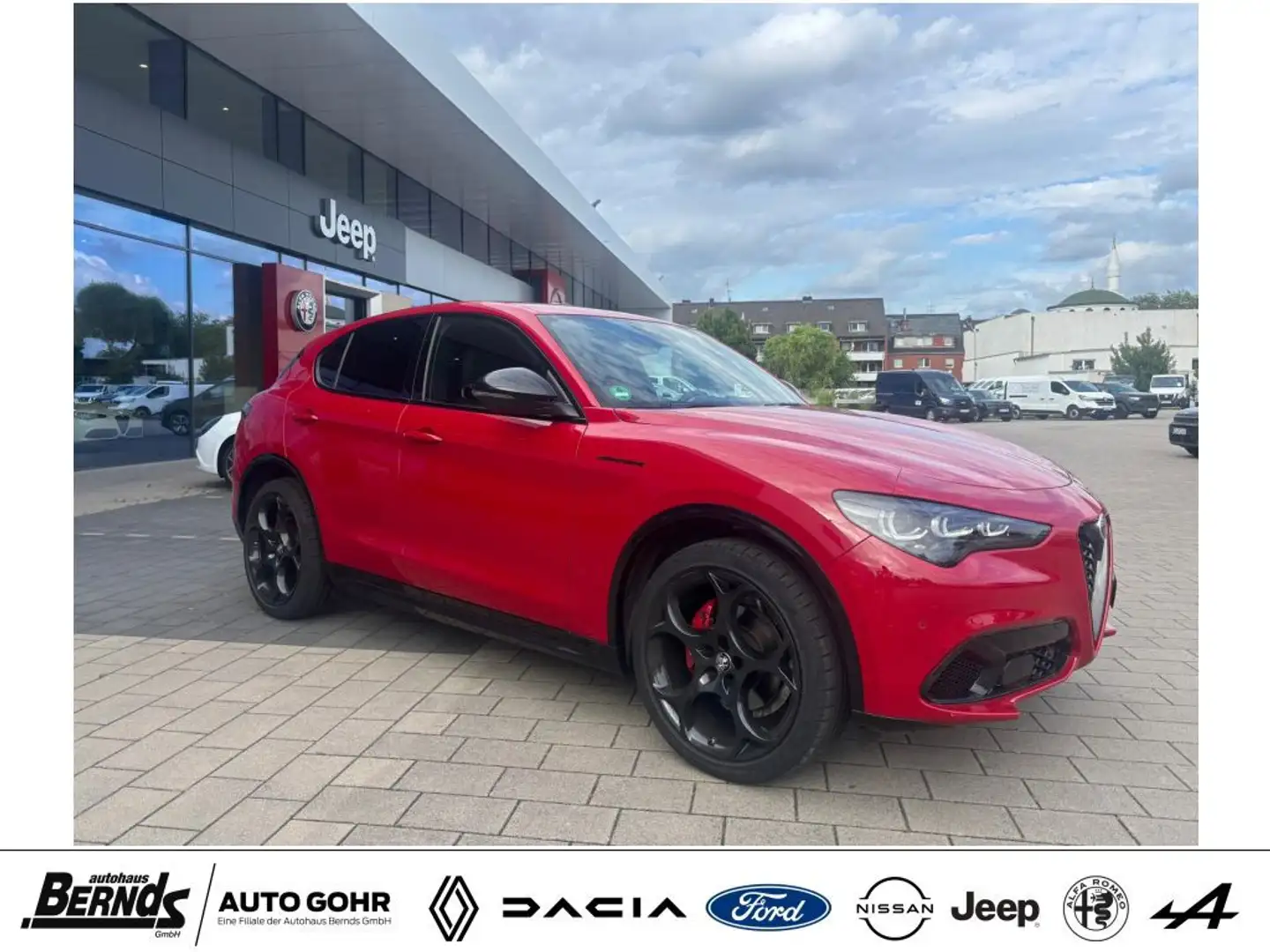 Alfa Romeo Stelvio 2.0 Turbo 16V AT8-Q4 Competizione AUTOMATIK NAVI. Rot - 2