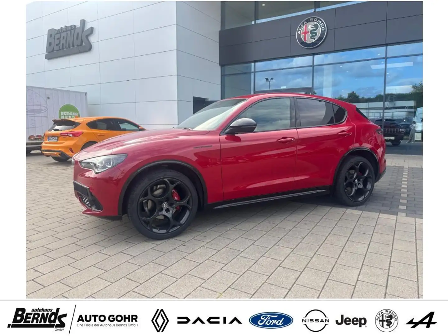 Alfa Romeo Stelvio 2.0 Turbo 16V AT8-Q4 Competizione AUTOMATIK NAVI. Rot - 1
