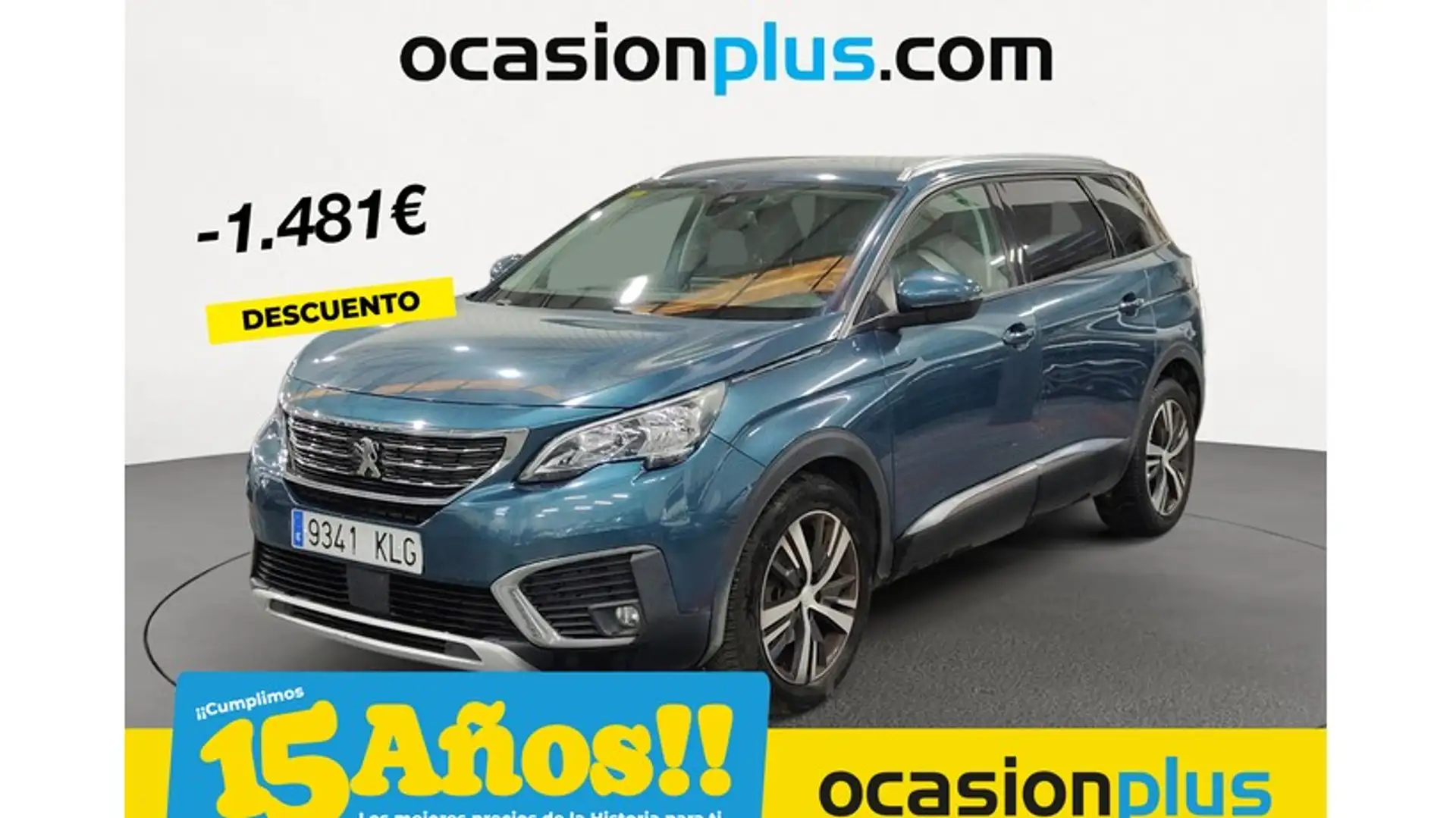 Peugeot 5008 1.6 BlueHDI Allure 7 pl. EAT6 120 Vert - 1
