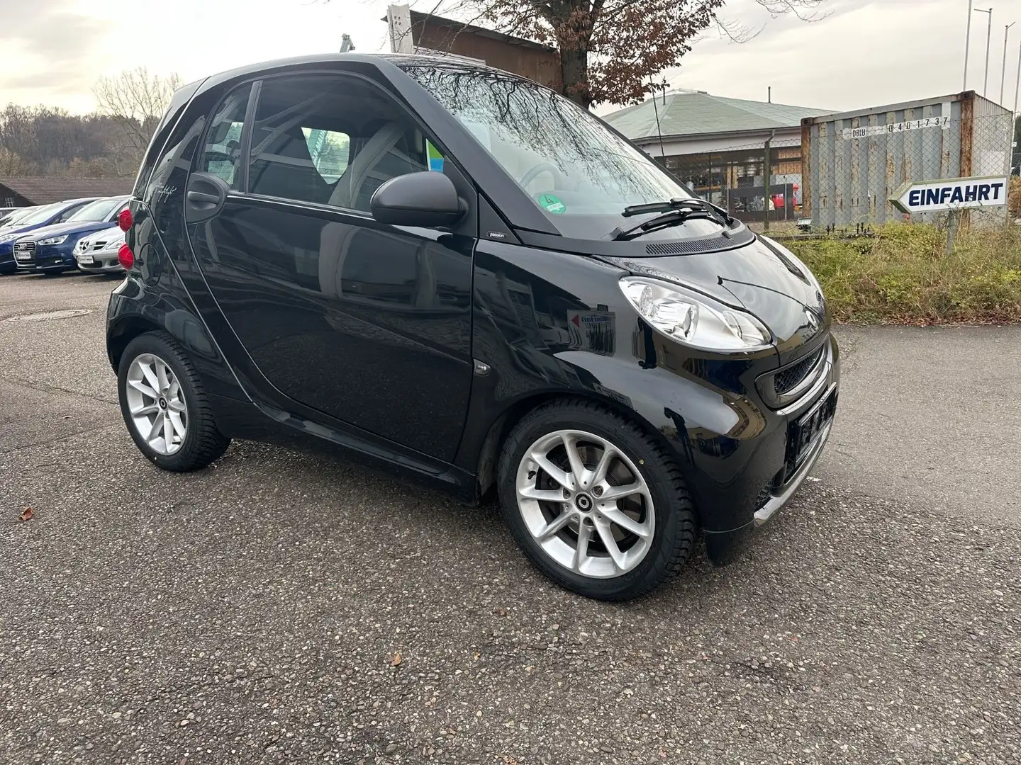 smart forTwo Coupe MHD 1.0 Servo Klima Alu.TÜV NEU Schwarz - 2