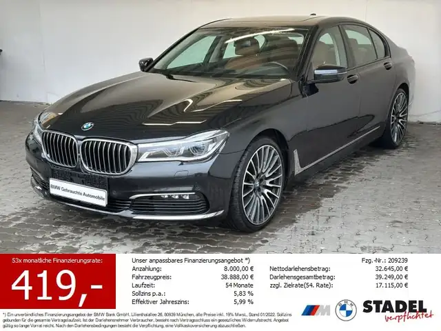 BMW 740 d Navi.Laser.HuD.360°.ACC.SoftClose.Glasdach