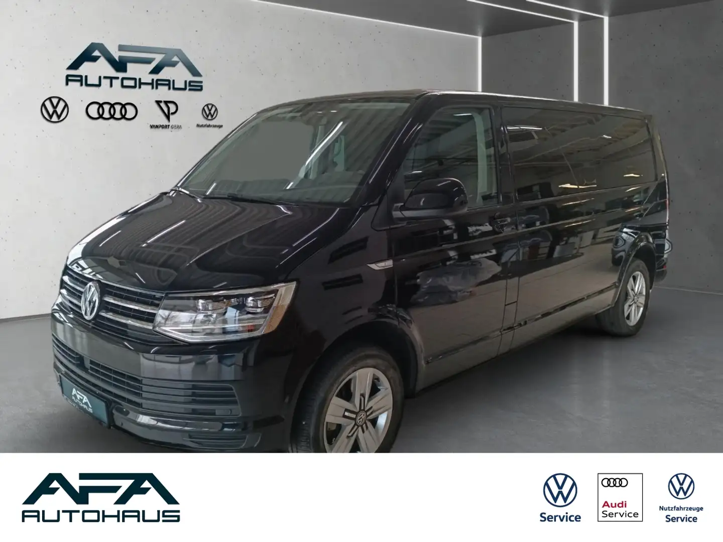 Volkswagen T6 Multivan 2.0 TDI lang Comfortline DSG LED*Navi*AHK*ACC*RFK Schwarz - 1