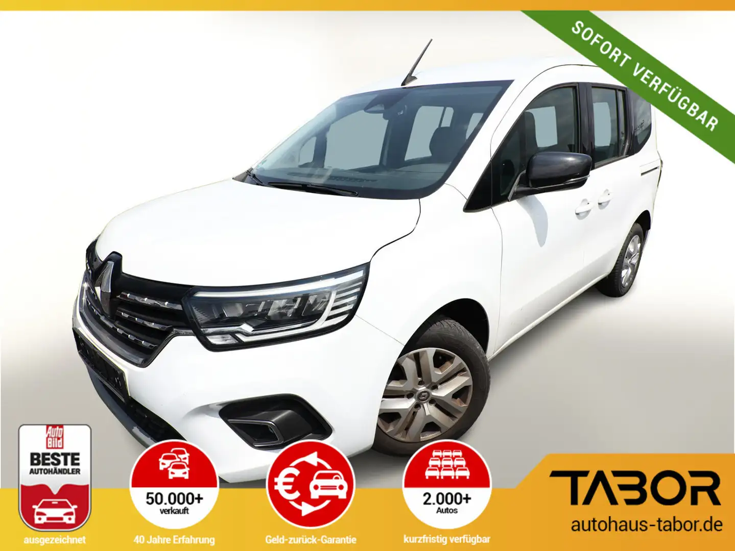 Renault Kangoo 1.3 TCe100 Edition ONE LED SHZ PDC Weiß - 1