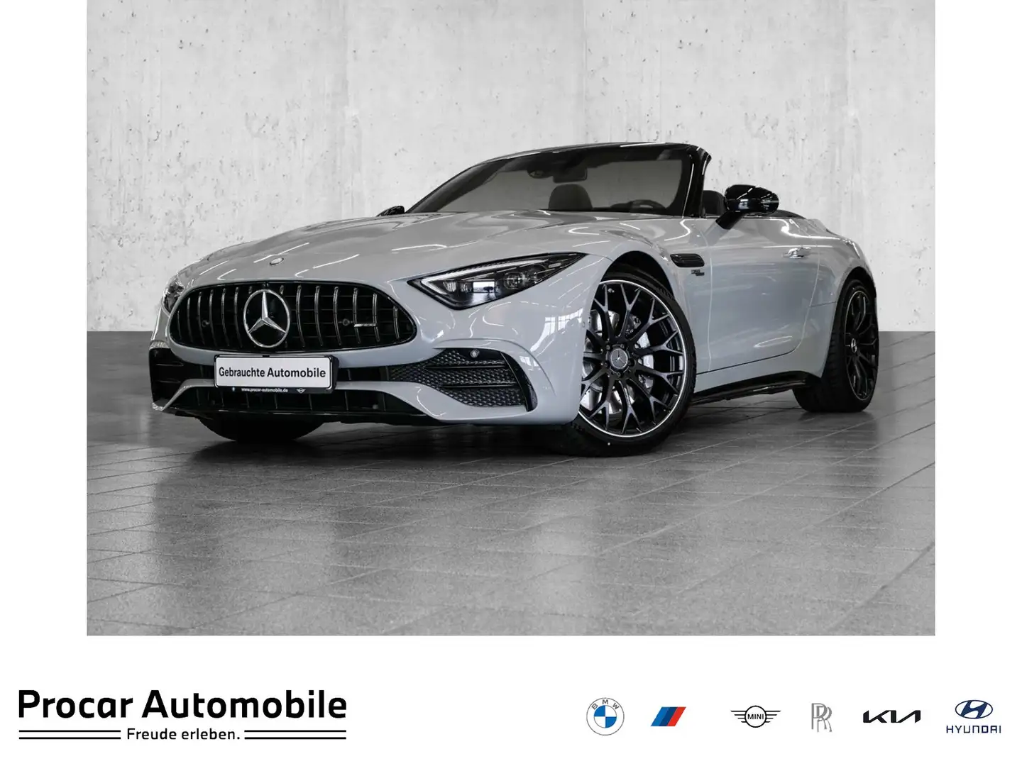 Mercedes-Benz SL 43 AMG Roadster Aut Nav LED Burmester RFK 21" Grey - 1