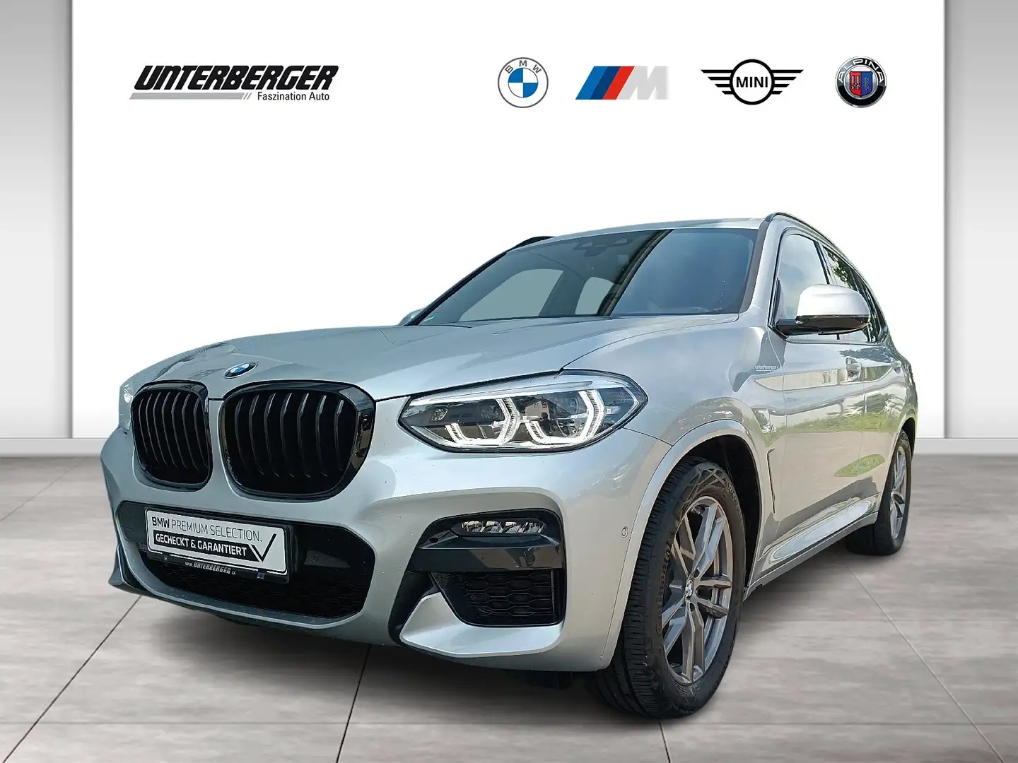 BMW X3 xDrive20d M Sport AHK HUD Hifi LED 19" Lenkradheiz Gris - 1