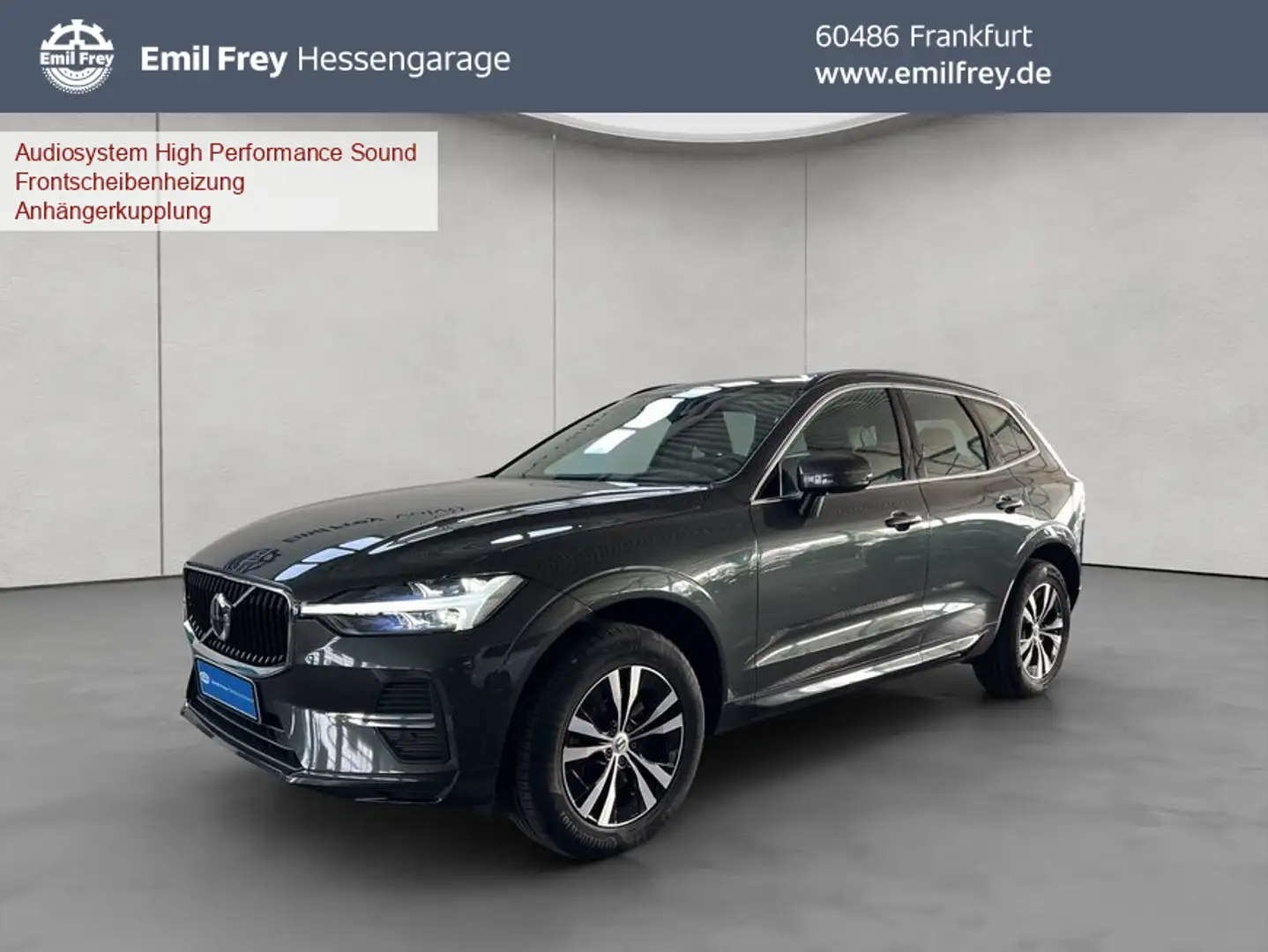 Volvo XC60 XC60 B4 AWD Momentum-Pro Aut Google-Maps LED AHK Grijs - 1