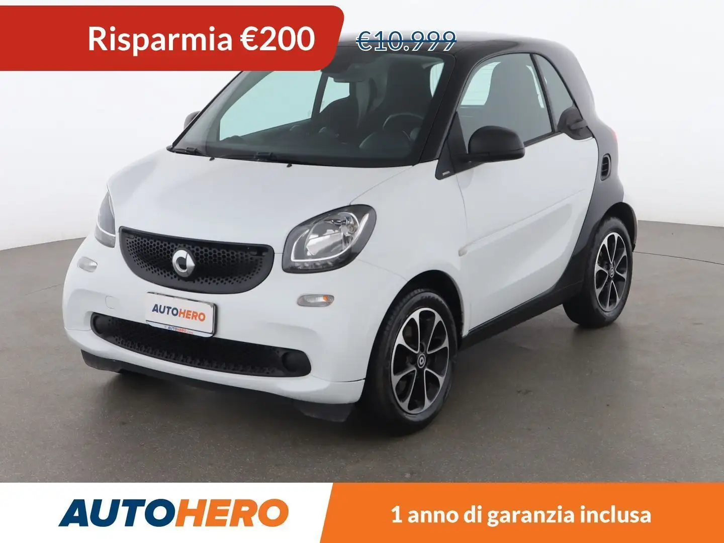 smart forTwo 1.0 Passion Blanc - 1
