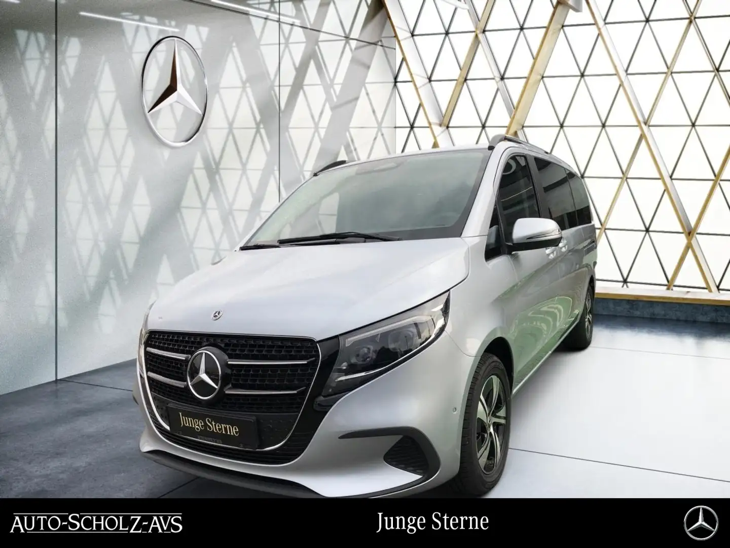 Mercedes-Benz V 220 d 4MATIC STYLE Lang AHK*Easy-Pack**Kamera* Silber - 1
