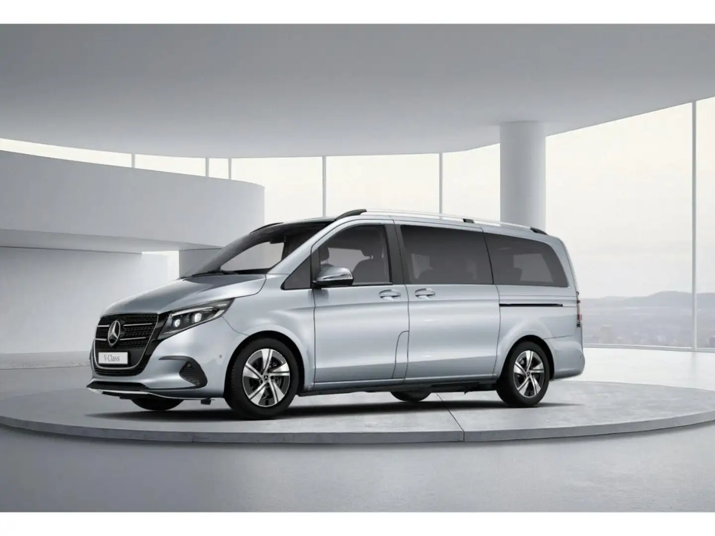 Mercedes-Benz V 220 d 4MATIC STYLE Lang AHK*Easy-Pack**Kamera* Silber - 2