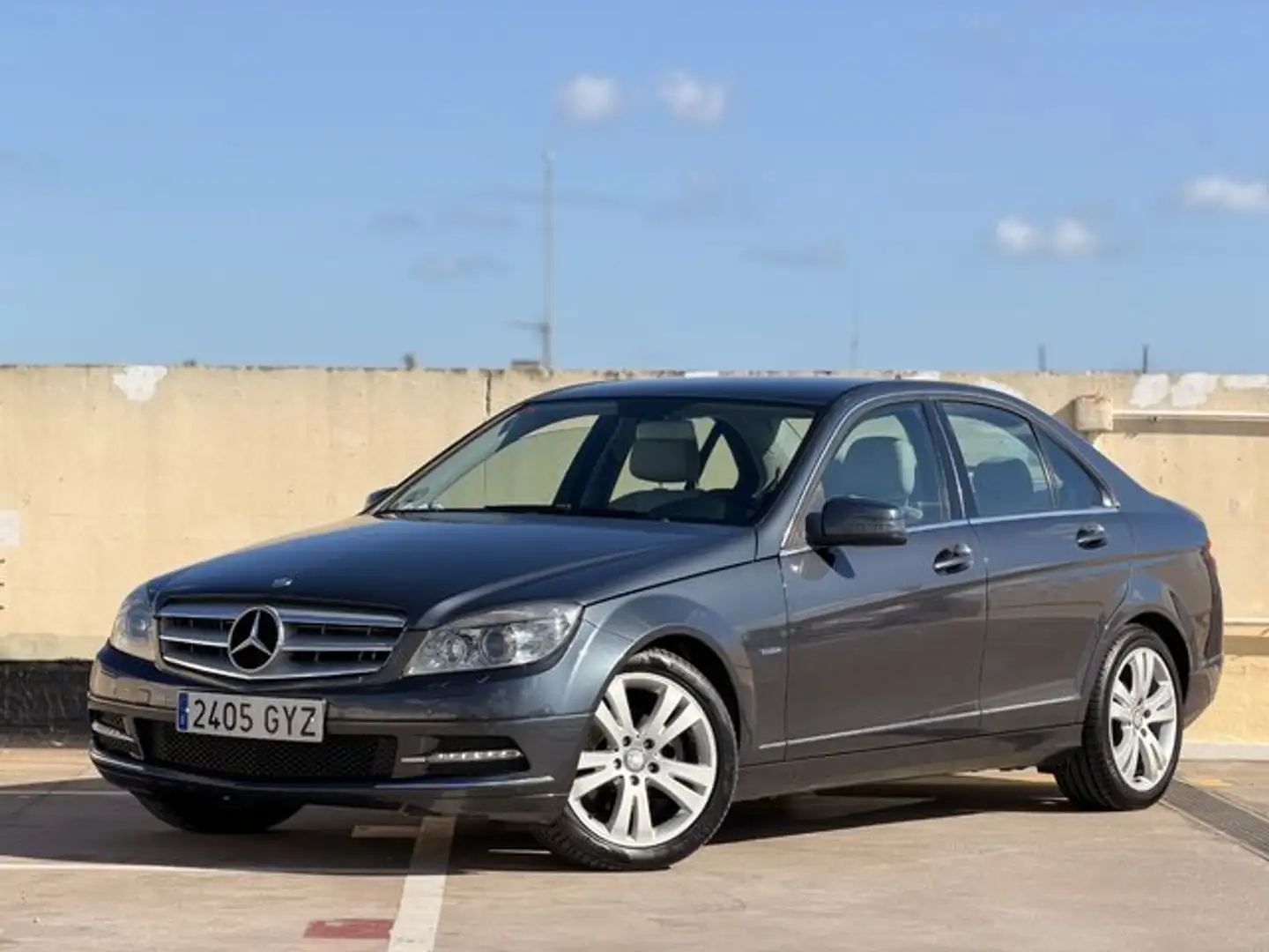 Mercedes-Benz C 200 200CDI BE Elegance Aut. (9.75) Gris - 1