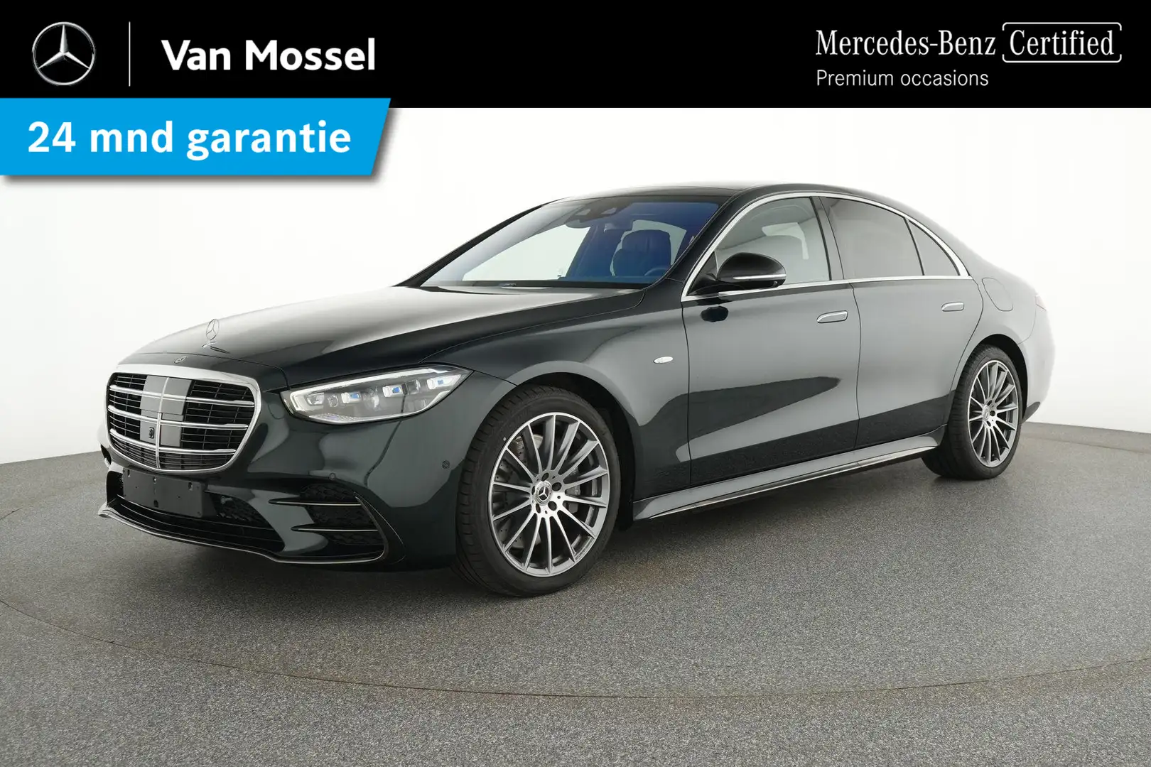Mercedes-Benz S 450 e AMG Line / Premium/ Panoramadak/ Achterasbesturi Groen - 1