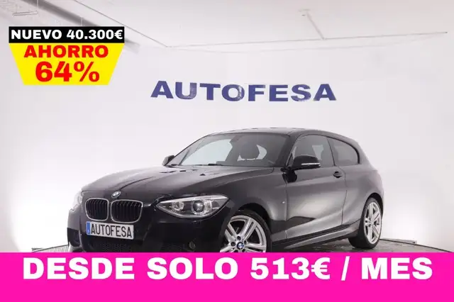 BMW 116 120D XDRIVE M-SPORT 184CV 3P # CUERO, NAVY, PARKTR