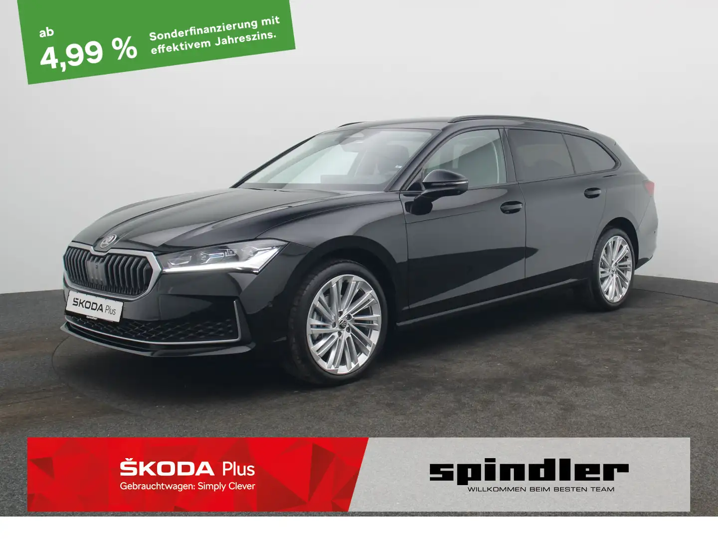 Skoda Superb Combi Selection 2.0 TDI DSG / Matrix, AHK Noir - 1