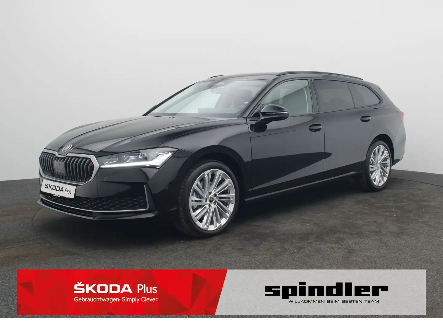 Skoda Superb Combi Selection 2.0 TDI DSG / Matrix, AHK Zwart - 1