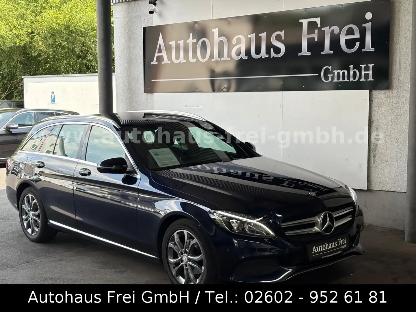 Mercedes-Benz C 180 T BlueTec d*AMG/AVANTGARDE*LED*TEMPO*NAVI Bleu - 1