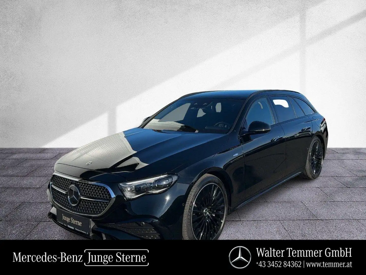 Mercedes-Benz E 300 de 4MATIC T-Modell AMG Fahrasisst+ 360°Kam Schwarz - 1