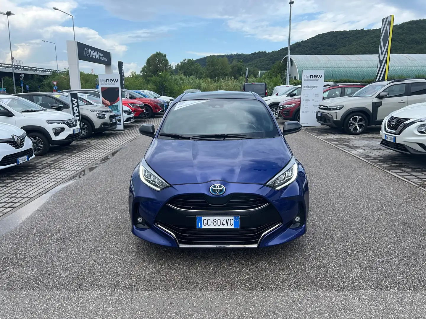 Toyota Yaris 1.5h lounge Blu/Azzurro - 2